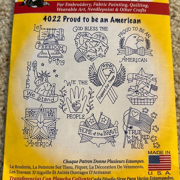 Aunt Martha Hot Iron Transfers for Crafting - Picture 6 of 16